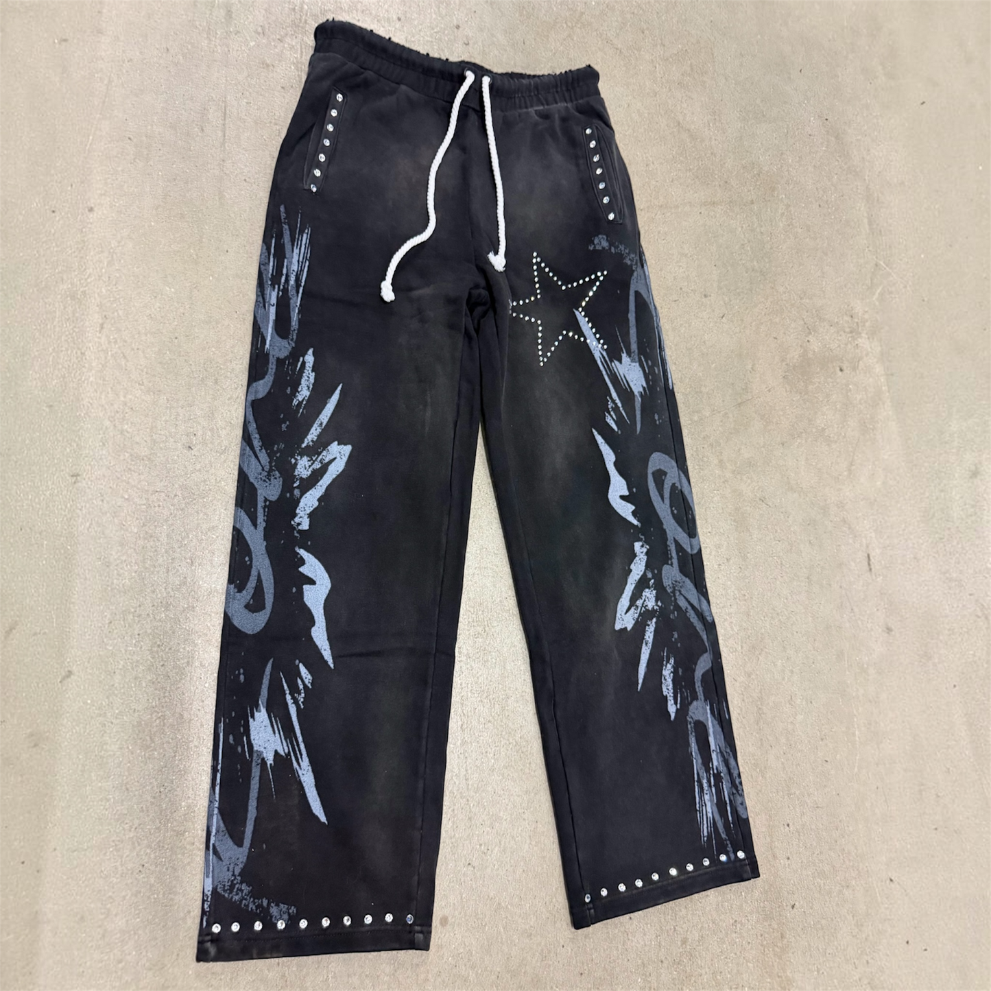 Rhinestone Sweatpants
