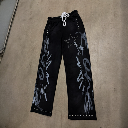 Rhinestone Sweatpants