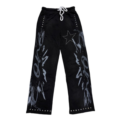 Rhinestone Sweatpants