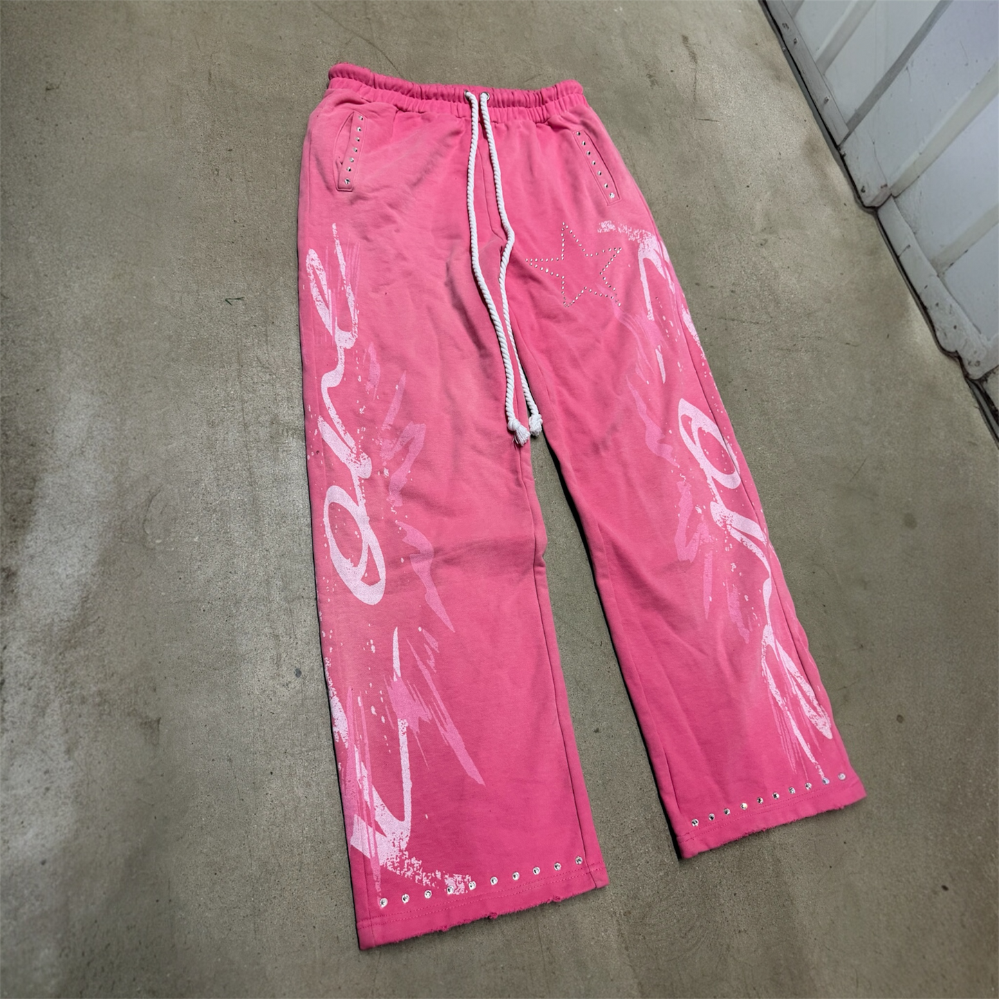 Rhinestone Sweatpants