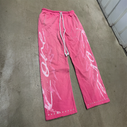 Rhinestone Sweatpants