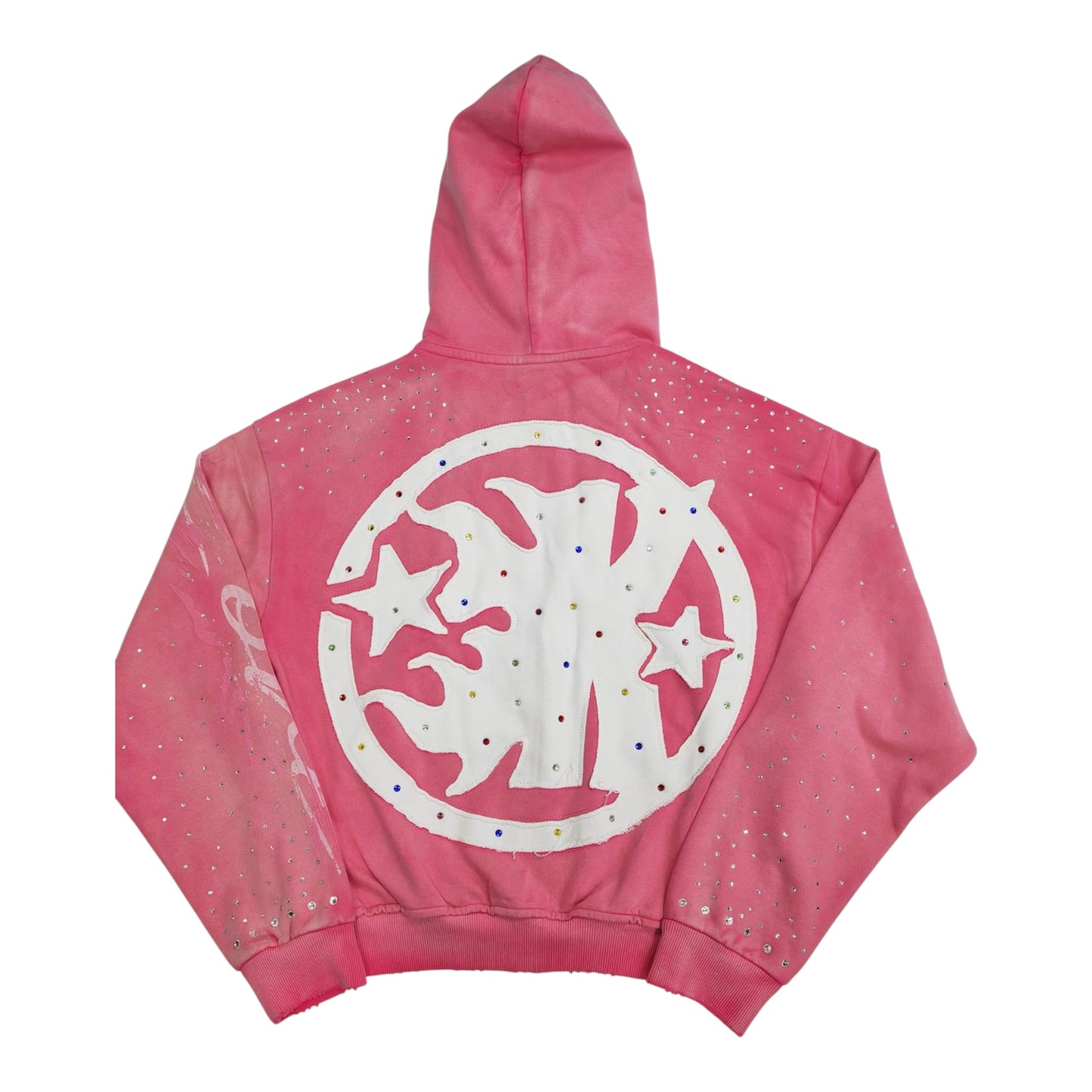 Pink Rhinestone Sweatsuit