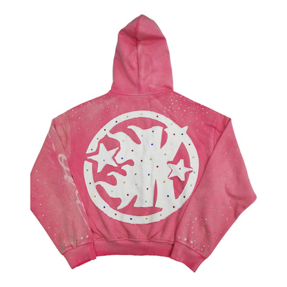 Pink Rhinestone Sweatsuit