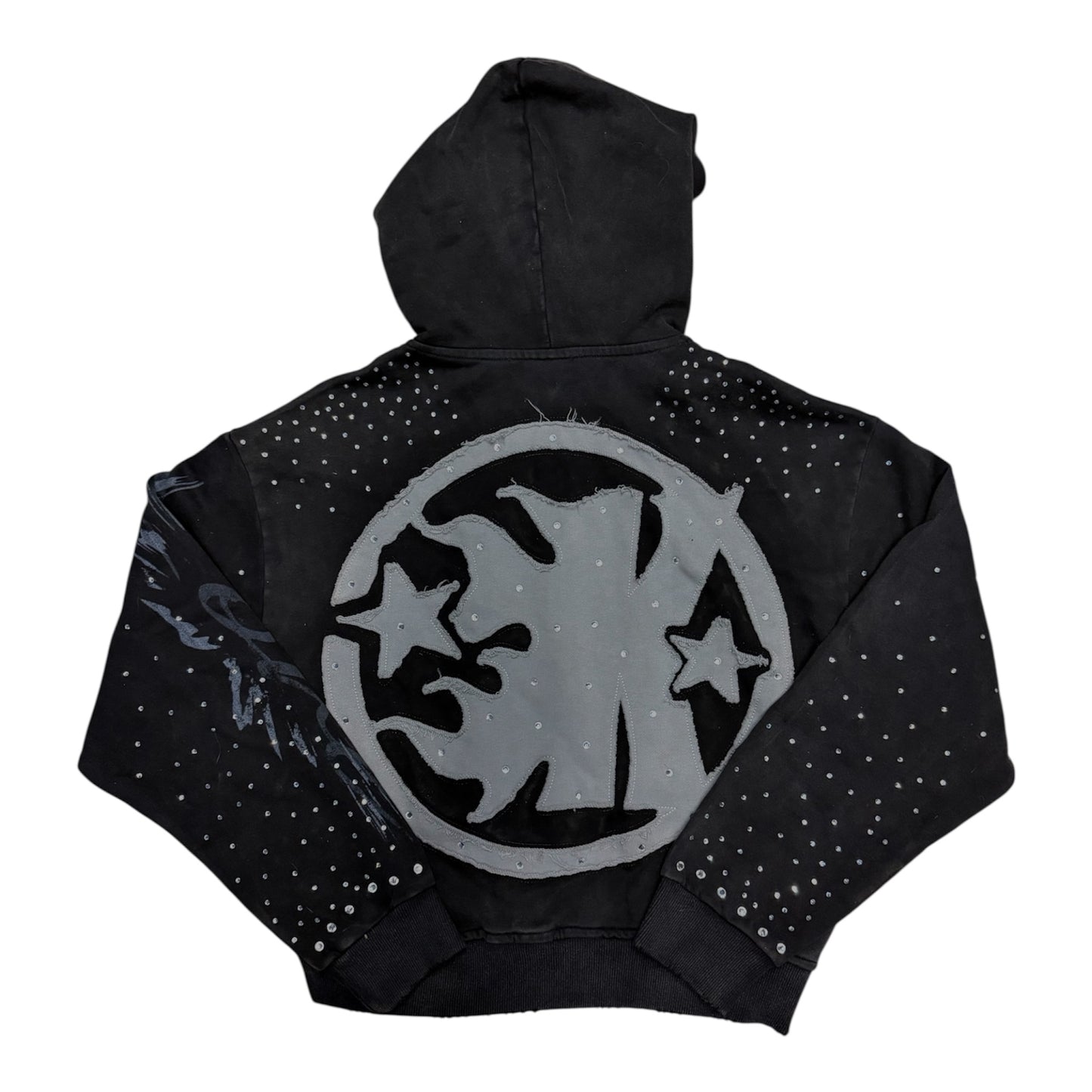 Black Rhinestone Sweatsuit