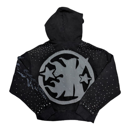 Black Rhinestone Sweatsuit